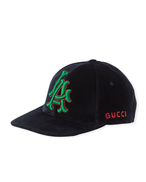 gucci la velvet hat|gucci hats and gloves.